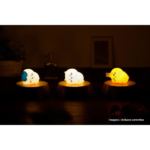 ちいかわスマホワイヤレス充電器切り株デスクトップライト光る