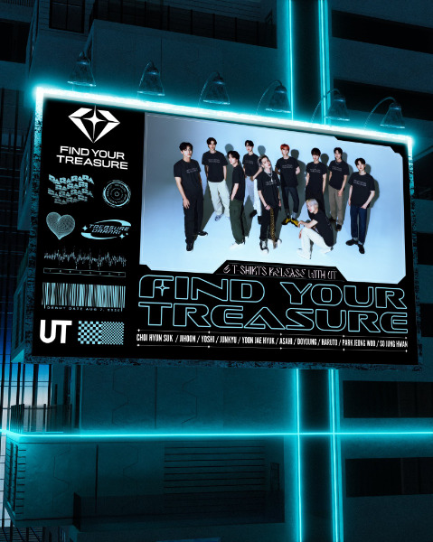 TREASURE×ユニクロUTコラボ！Tシャツ6種類！いつから？発売日2024年5月下旬予定