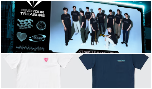 TREASURE×ユニクロUTコラボ！Tシャツ6種類！いつから？発売日2024年5月下旬予定