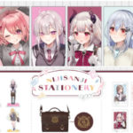 にじさんじ文房具・ステーショナリーグッズ発売！ノート＆ペン、付箋、スクールバッグ風ポーチなど登場
