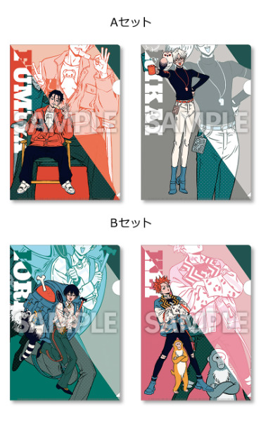 カリスマ×ローソン！コラボ限定グッズ発売！クリアファイル・アクリルマスコット・ステッカー・ブロマイド登場♪