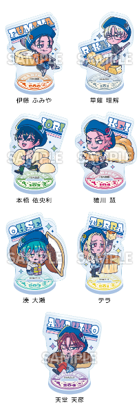 カリスマ×ローソン！コラボ限定グッズ発売！クリアファイル・アクリルマスコット・ステッカー・ブロマイド登場♪