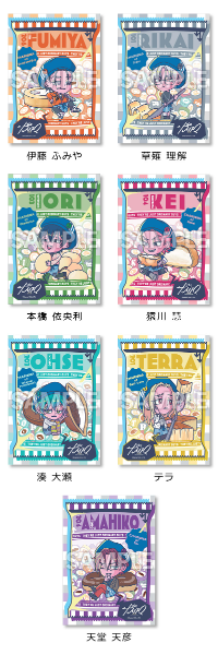 カリスマ×ローソン！コラボ限定グッズ発売！クリアファイル・アクリルマスコット・ステッカー・ブロマイド登場♪