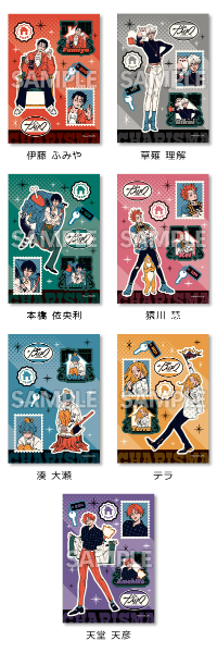 カリスマ×ローソン！コラボ限定グッズ発売！クリアファイル・アクリルマスコット・ステッカー・ブロマイド登場♪