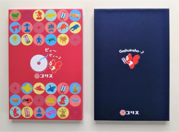 フエラムネ50周年記念、御朱印帳が発売！パッケージやコリスのロゴをモチーフにしたデザインがおしゃれすぎる～早和製本とのコラボ商品
