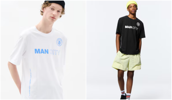 GU×マンチェスターシティ（マンC）コラボ！ユニフォームManchesterCityFootballClubジーユー5