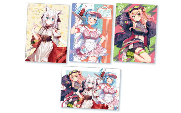 ファミマ「ホロライブ×明治グミ」コラボ！クリアファイルキャンペーン