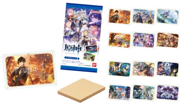原神ウエハース』販売店どこ？コンビニも！種類一覧（全24種）発売日
