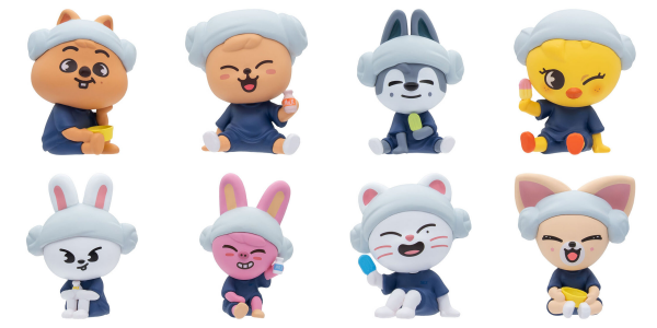 SKZOO サウナフィギュア 全8種 コンプリート ガチャガチャ